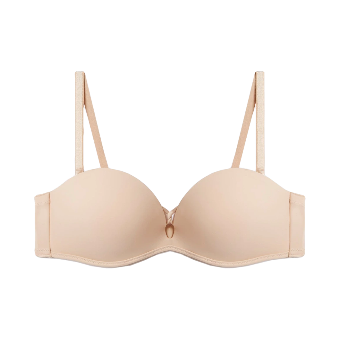 Push push up bandeau bra телесного цвета 4B