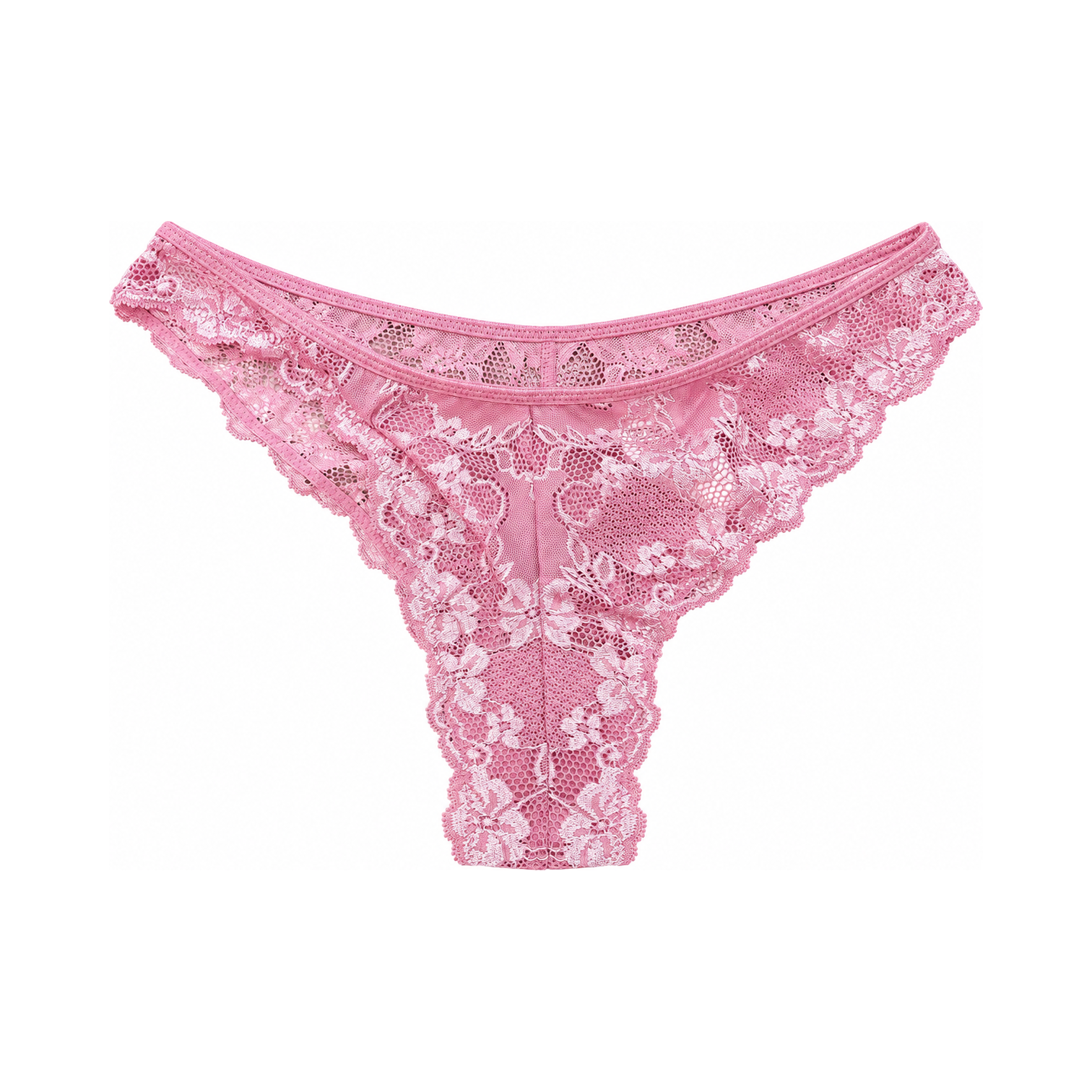 Brazilian briefs Pink Lace M