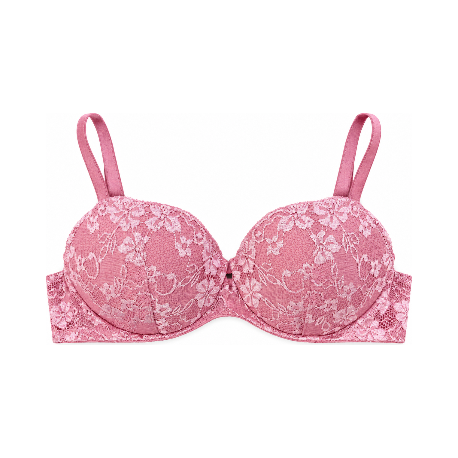 Pink Pace Padded balcony bra 34B