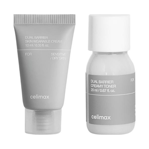Celimax Dual Barrier Trial Kit Creamy Toner 20ml+Cream 10ml