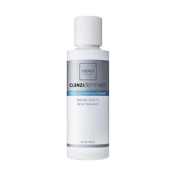 Obagi Medical Cleanziderm Salycilic Acid 2% Acne Treatment Daily Care Foaming Cleanser 118ml