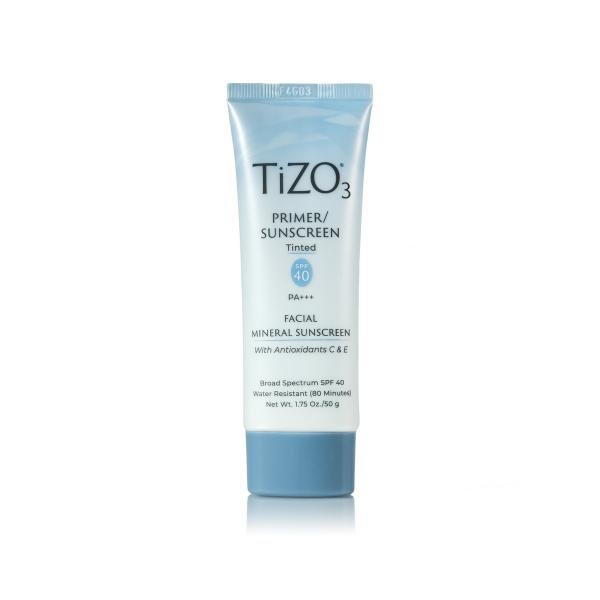 Tizo primer sunscreen tinted facial mineral sunscreen