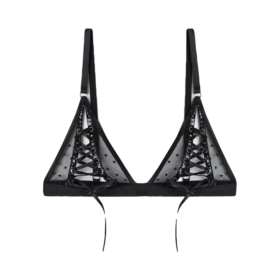 Yamamay Triangle bra сеточная со шнурками 4B