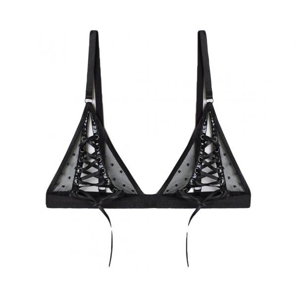 Yamamay Triangle bra сеточная со шнурками 4B