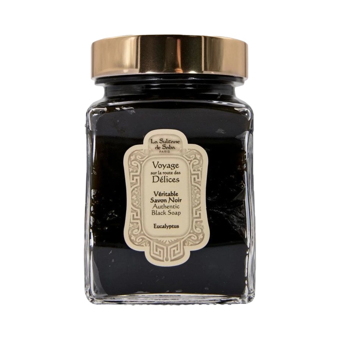 La Sultane de Saba Veritable Savon Noir a L'Eucalyptus Authentic Eucalyptus Black Soap