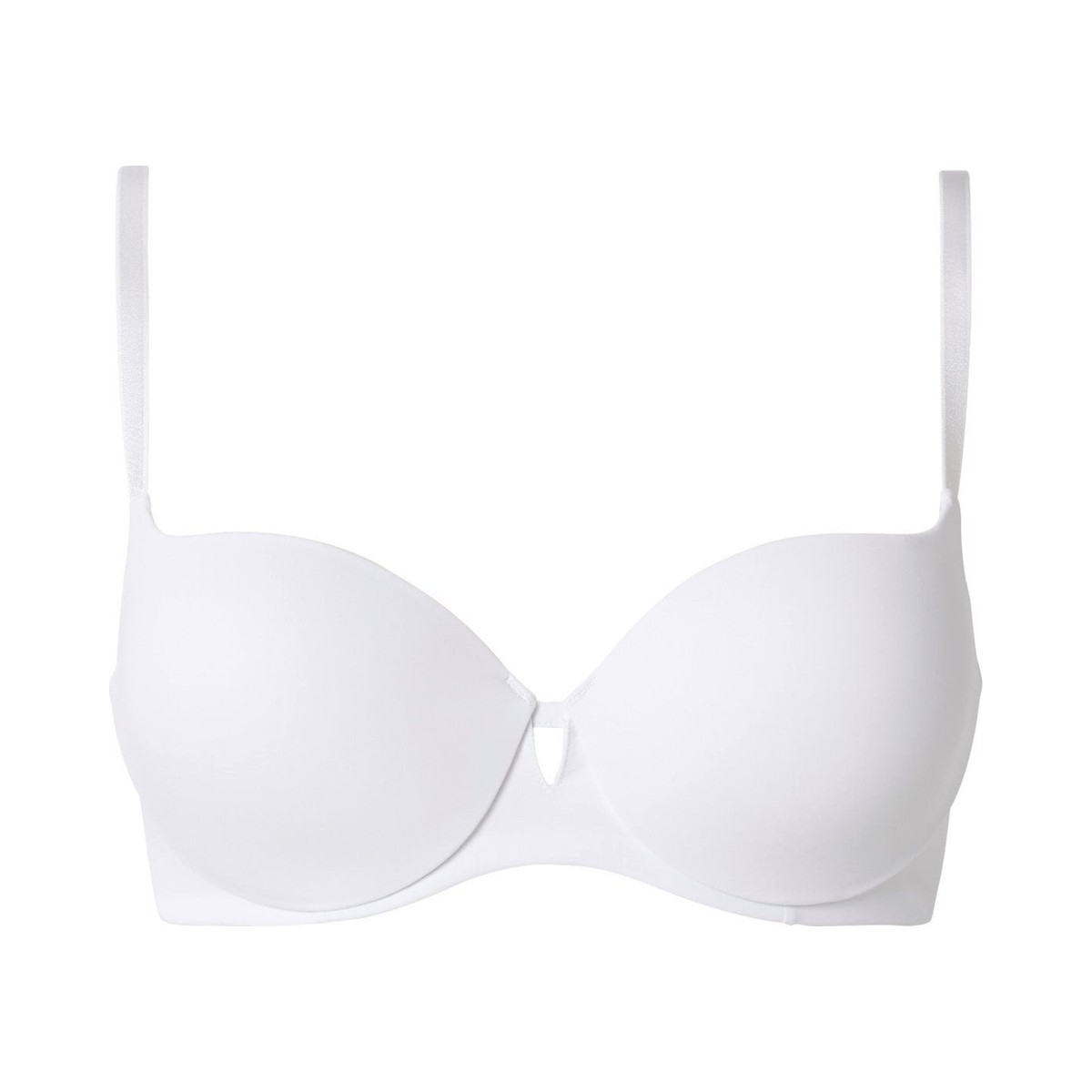 Padded balcony bra in