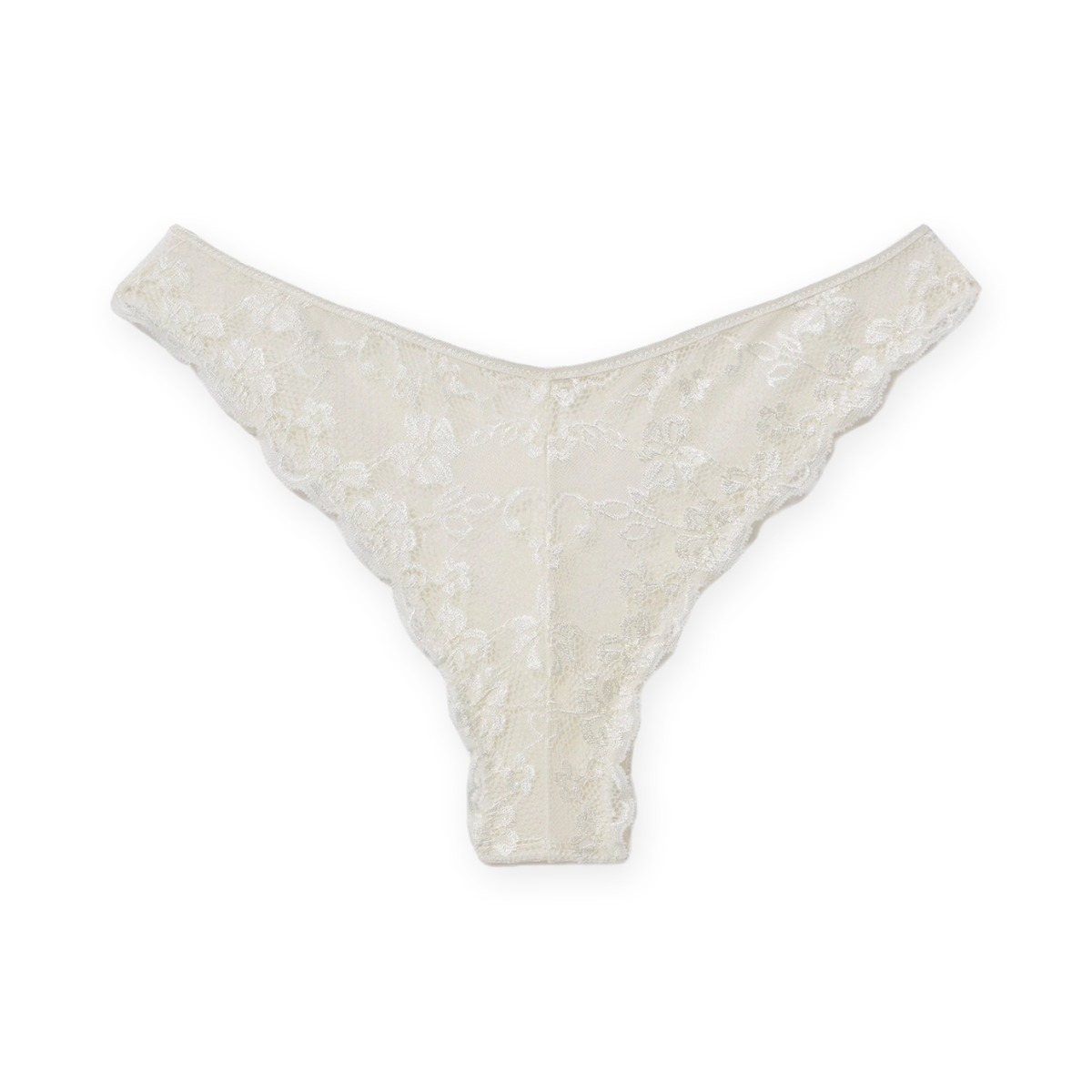 Yamamay Brazilian briefs Ivory Primula Collection/ Брифы Айвори Силк Кружево