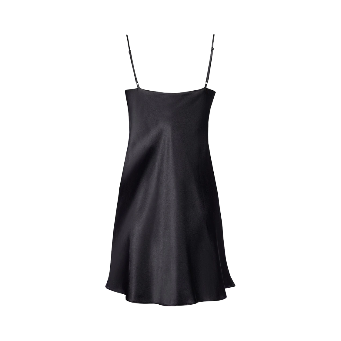 Silk Chemise Black S